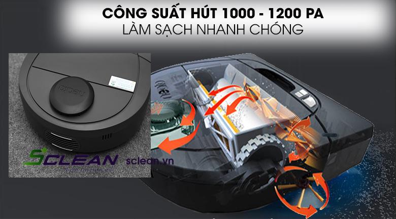 Robot hút bụi Neato công suất hút tối đa, làm sạch nhanh hơn gấp 4 lần