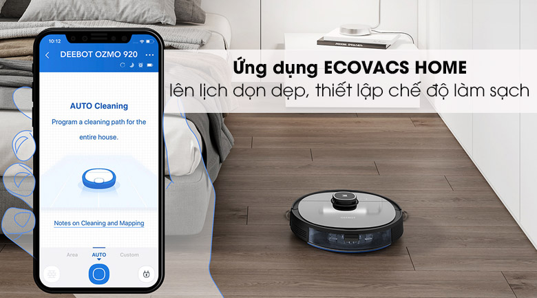 Thiết lập lại chương trình làm việc của robot 