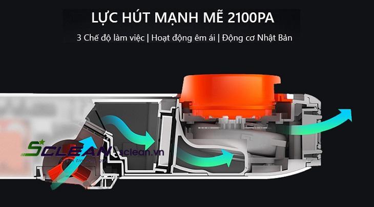 Robot hút bụi lau nhà Xiaomi Vacuum Mop Pro SKV4109GL sở hữu lực hút mạnh mẽ, nâng cao khả năng khả năng dọn dẹp hiệu quả