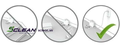 vị trí đặt sạc chuẩn