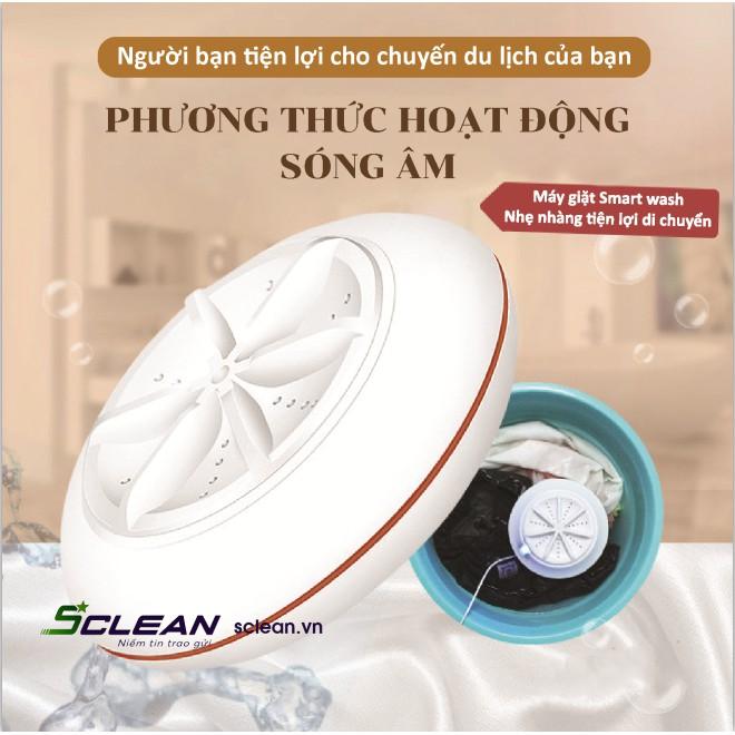 Hàng Chính Hãng] Máy giặt thông minh mini Smart Wash siêu âm rung tần số  cao làm vết bẩn hoàn toàn tan rã | Shopee Việt Nam