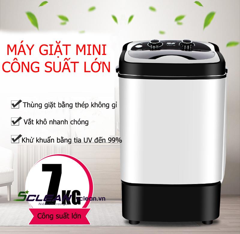 Máy giặt mini bán tự động 7kg nội địa Trung Quốc giá tốt