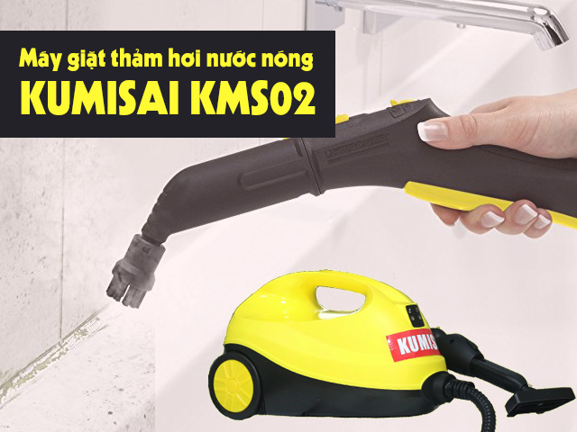 Máy giặt thảm hơi nước nóng Kumisai KMS02 chính hãng