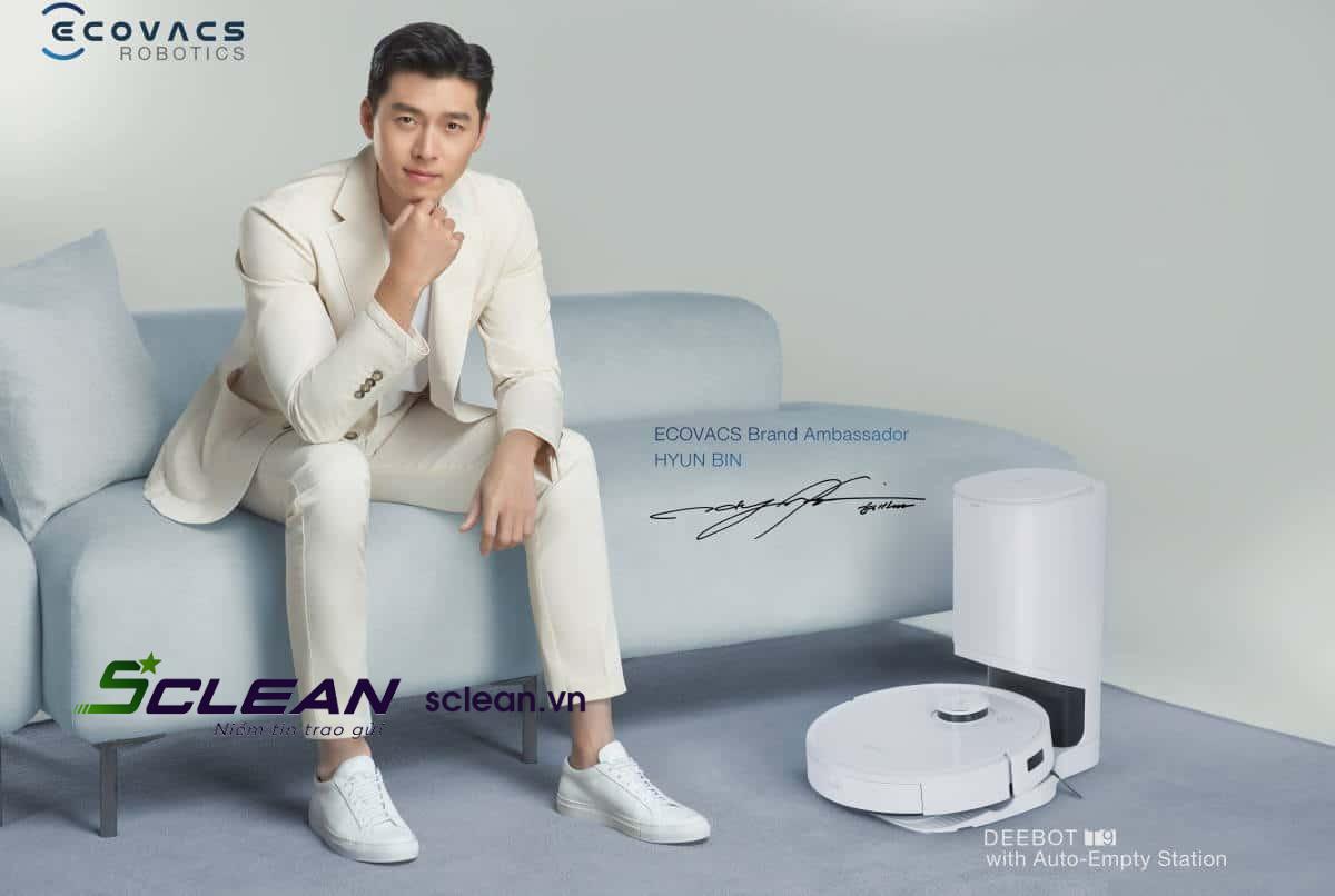 thương hiệu Ecovacs với đại diện Hyun Bin