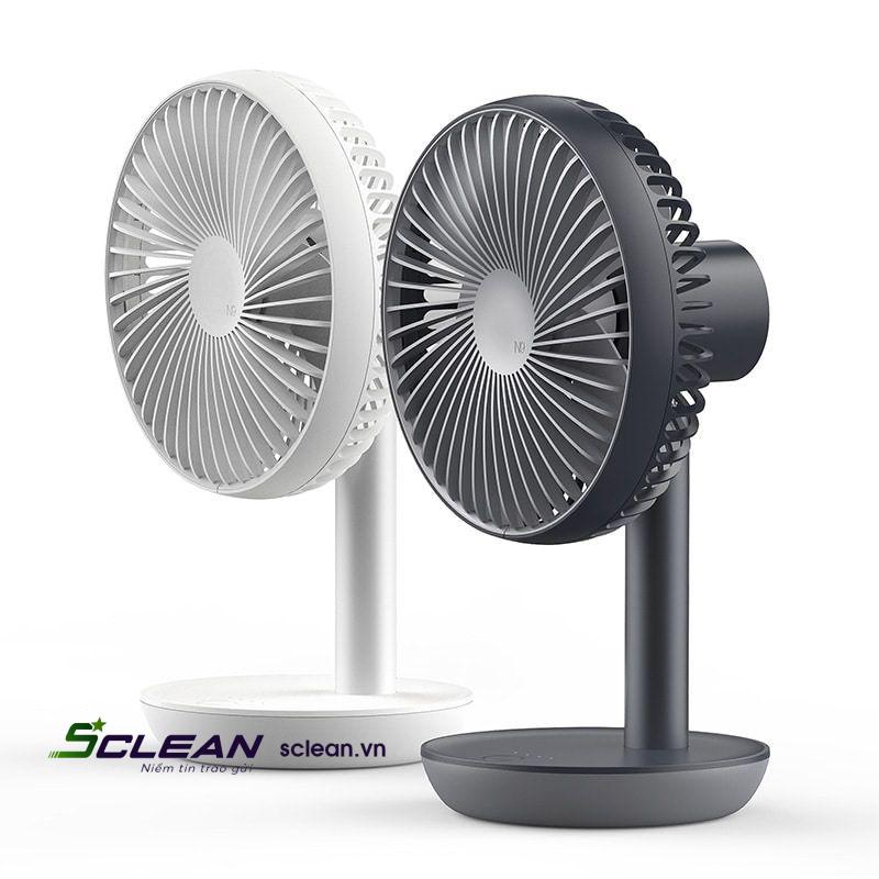 Quạt sạc tích điện mini để bàn Hàn Quốc LUMENA N9 FAN STAND