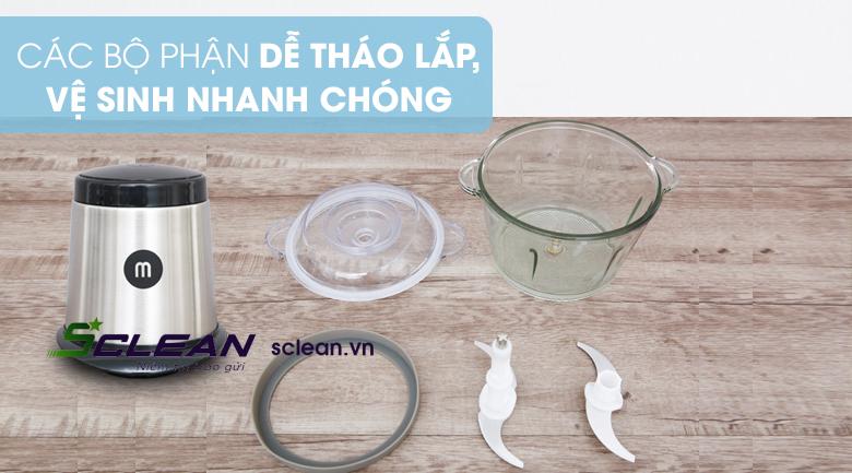 Dễ tháo lắp vệ sinh