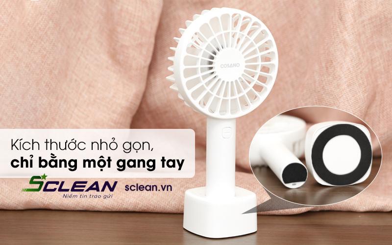 Quạt sạc mini Cosano CF002 Trắng