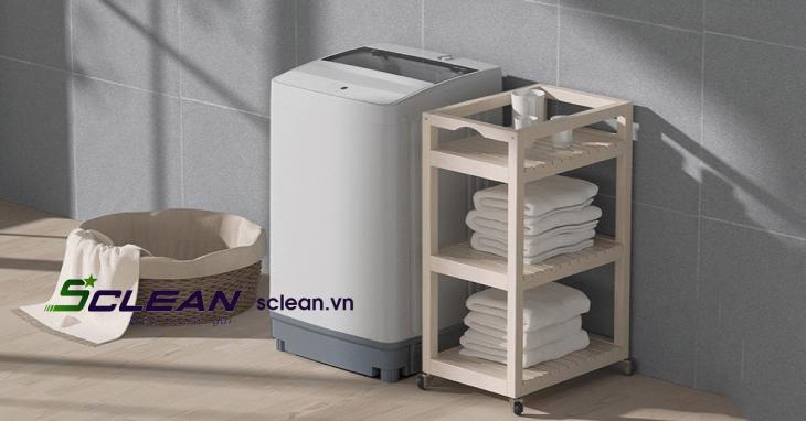 Máy giặt mini có thiết kế gọn nhẹ, dễ di chuyển