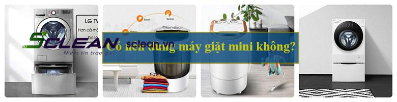 Có nên dùng máy giặt mini không?