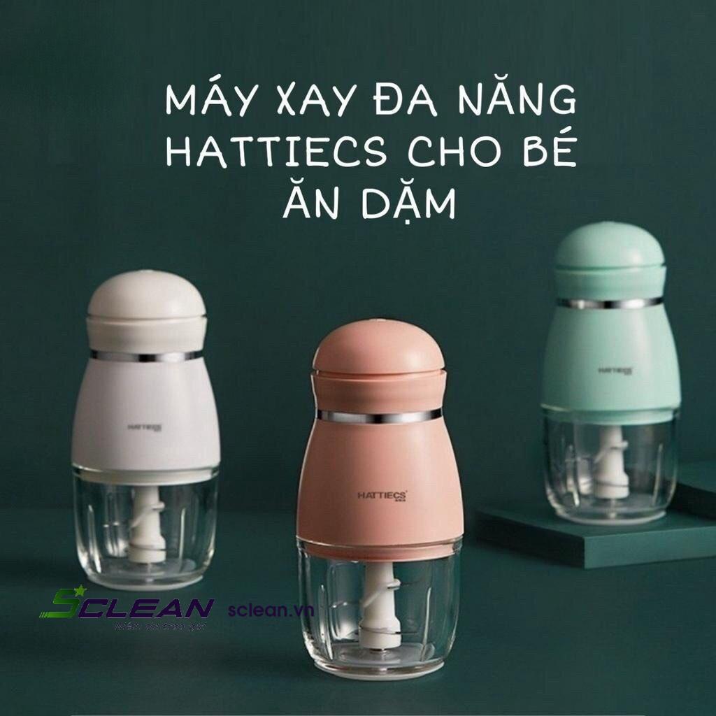 Máy Xay 6 Lưỡi- Máy Xay Đa Năng HATTIECS 0.3L Mum Baby Shop