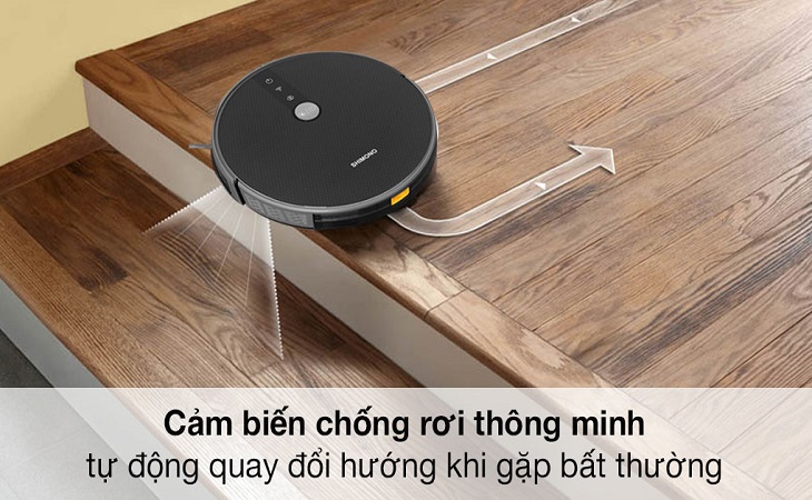 Cảm biến ở máy hút bụi robot