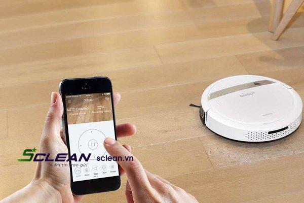 Đường truyền wifi không tốt sẽ khiến robot hút bụi không kết nối được