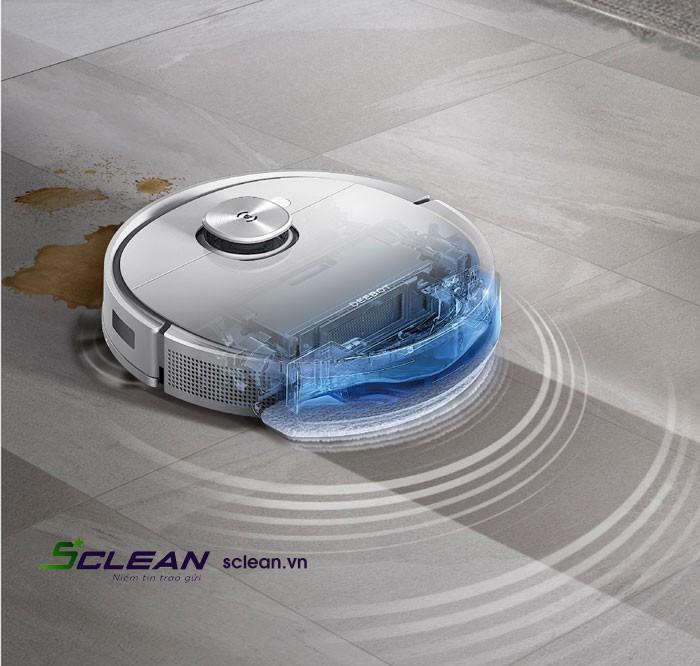 Robot hút bụi lau nhà Ecovacs Deebot T9 Plus BẢN QUỐC TẾ, giá tốt 2021