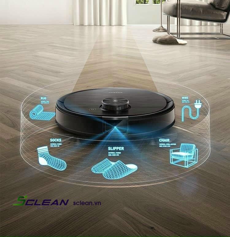 Robot hút bụi, lau nhà T8 Aivi Chính hãng- Deebot Ecovacs (nội địa Nhật)