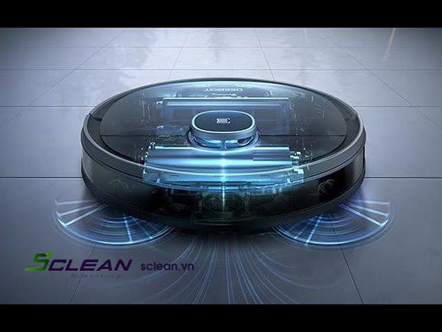 TRÊN TAY ROBOT HÚT BỤI LAU NHÀ ECOVACS DEEBOT OZMO 950 - JOLAVN - YouTube