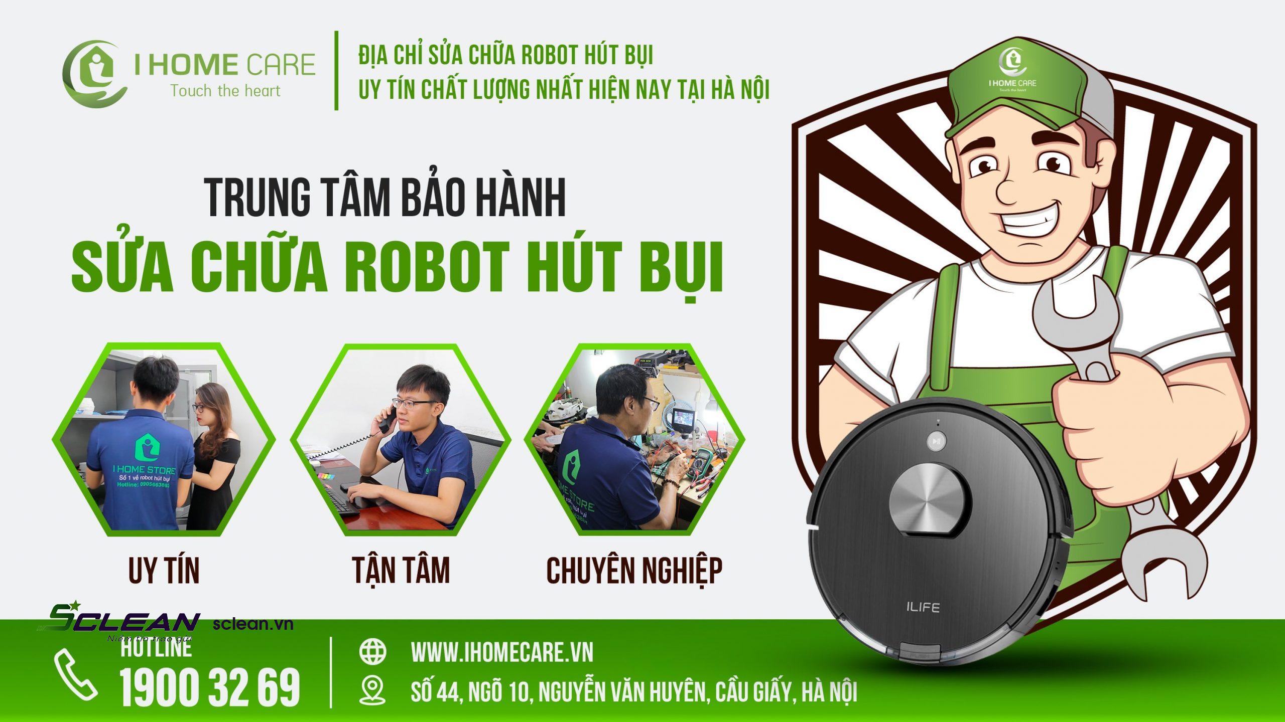 sửa robot hút bụi hà nội Ihome Store