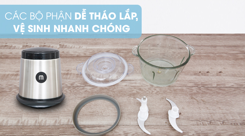 Dễ tháo lắp vệ sinh