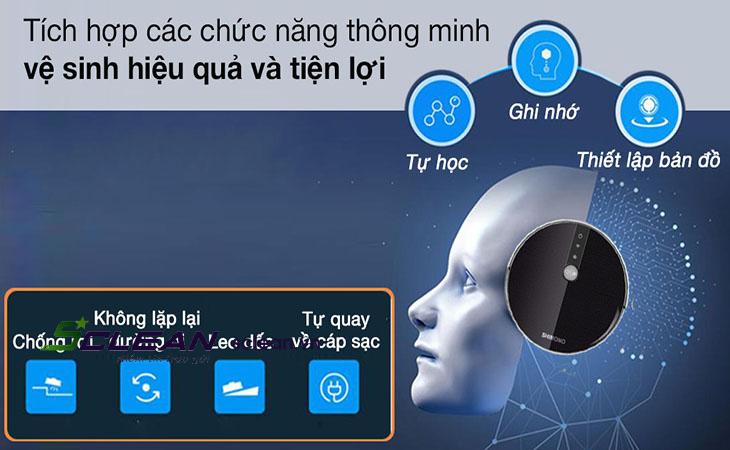 Ghi nhớ khu vực chưa vệ sinh